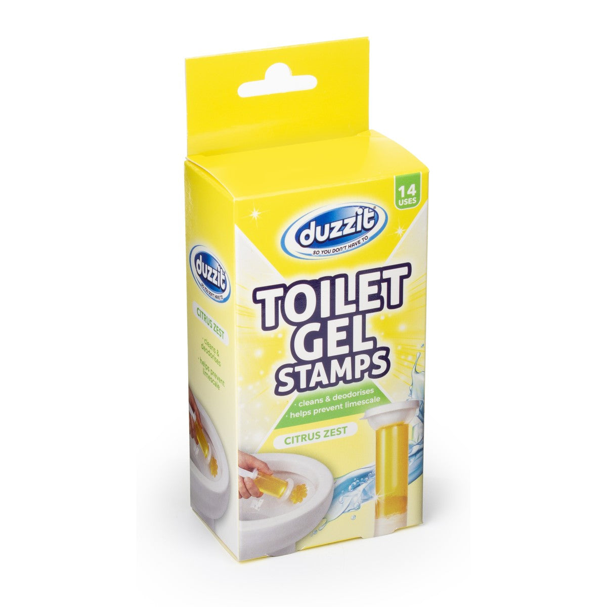 Duzzit Toilet Gel Stamps Citrus Zest