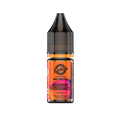 Blueberry Pomegranate Nic Salt by Deliciu 20mg - Nic Salts UK