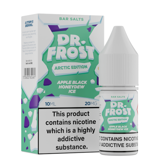 Dr Frost Arctic Apple Black Honeydew Ice 10ml Nic Salt