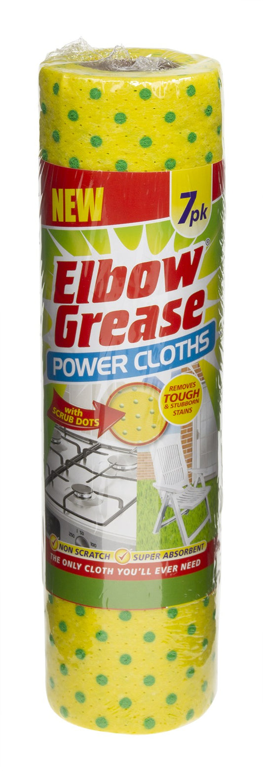 Elbow Grease Power Cloths 7pk