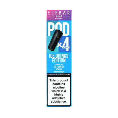 Elf Bar 4 in 1 Prefilled Pods 4 Pack