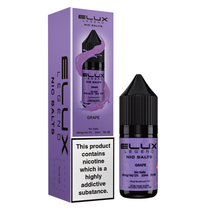 Elux Legend Salts Grape 10ml Nic Salt
