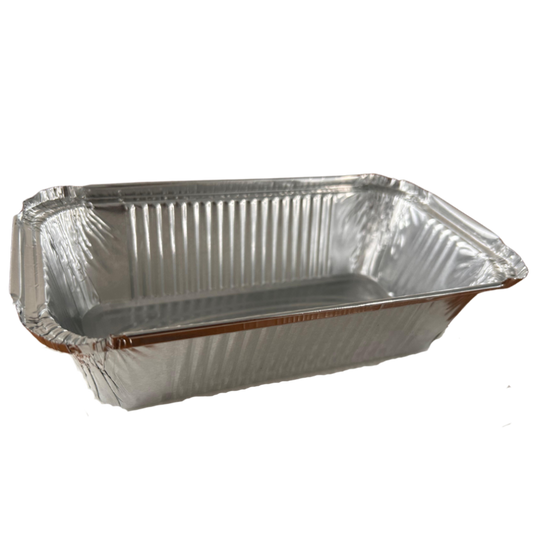 No6A Foil Containers & Lids 5 Pack