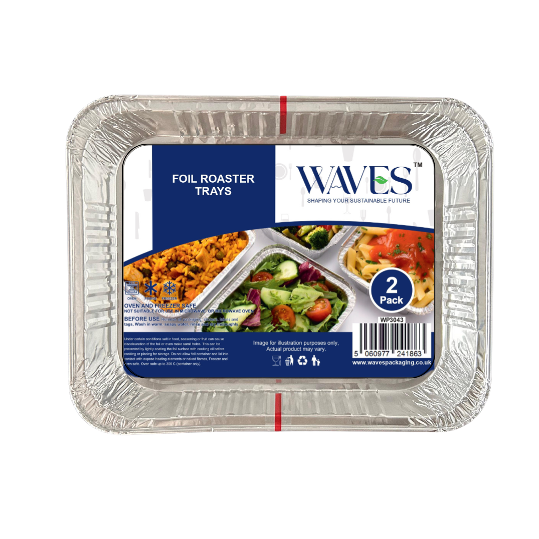 Ex-Deep Roasting Trays 2 Pack