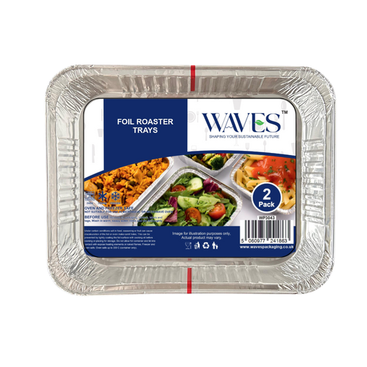 Ex-Deep Roasting Trays 2 Pack