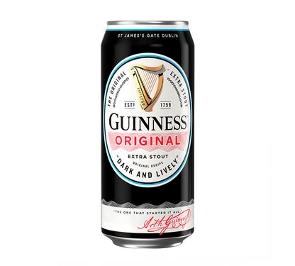 Guinness Original Extra Stout Beer 440ml Can