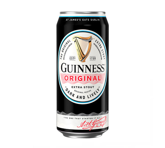 Guinness Original Extra Stout Beer 440ml Can