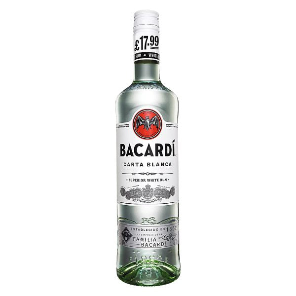 Bacardi Carta Blanca 6x70cl