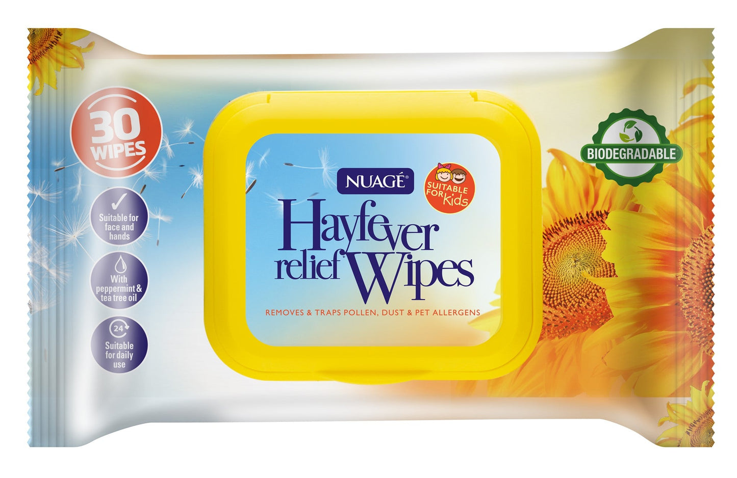 Nuage Hayfever Relief Wipes 30pk