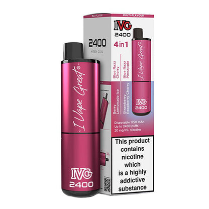 IVG 2400 4 in 1 Rechargeable Pod Kit