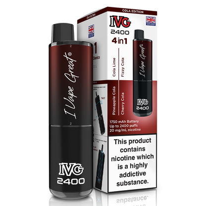 IVG 2400 4 in 1 Rechargeable Pod Kit
