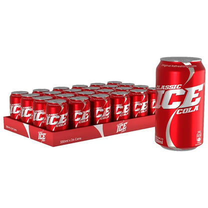 Ice Red Cola Cans 24 x 330ml