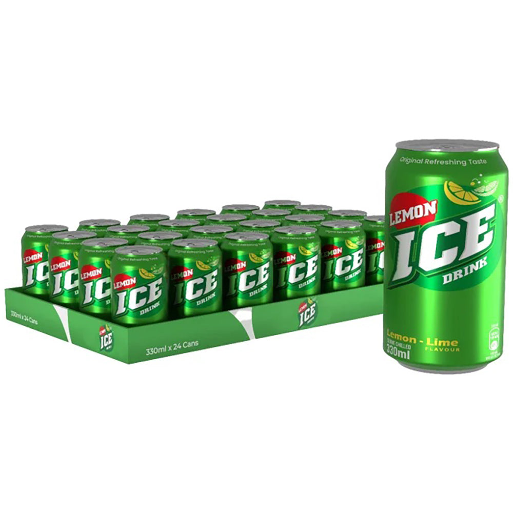 Ice Lemon Cans 24 x 330ml
