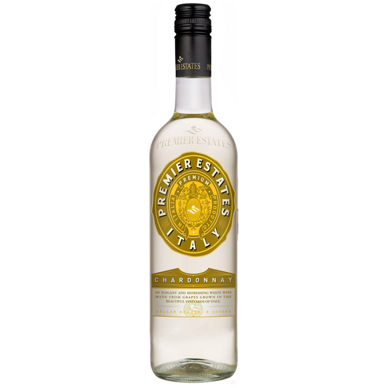 Premier Estates Italian Chardonnay White Wine 6 x 70cl