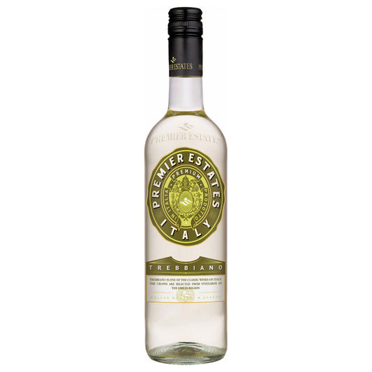 Premier Estates Italian Trebbiano White Wine 6 x 70cl