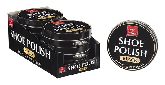 Jump Black Shoe Polish (Tin)