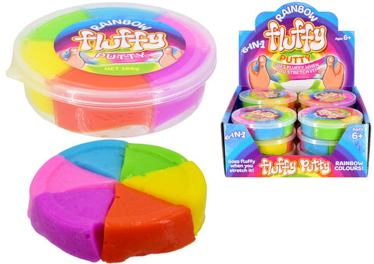 Rainbow Fluffy Putty 168G