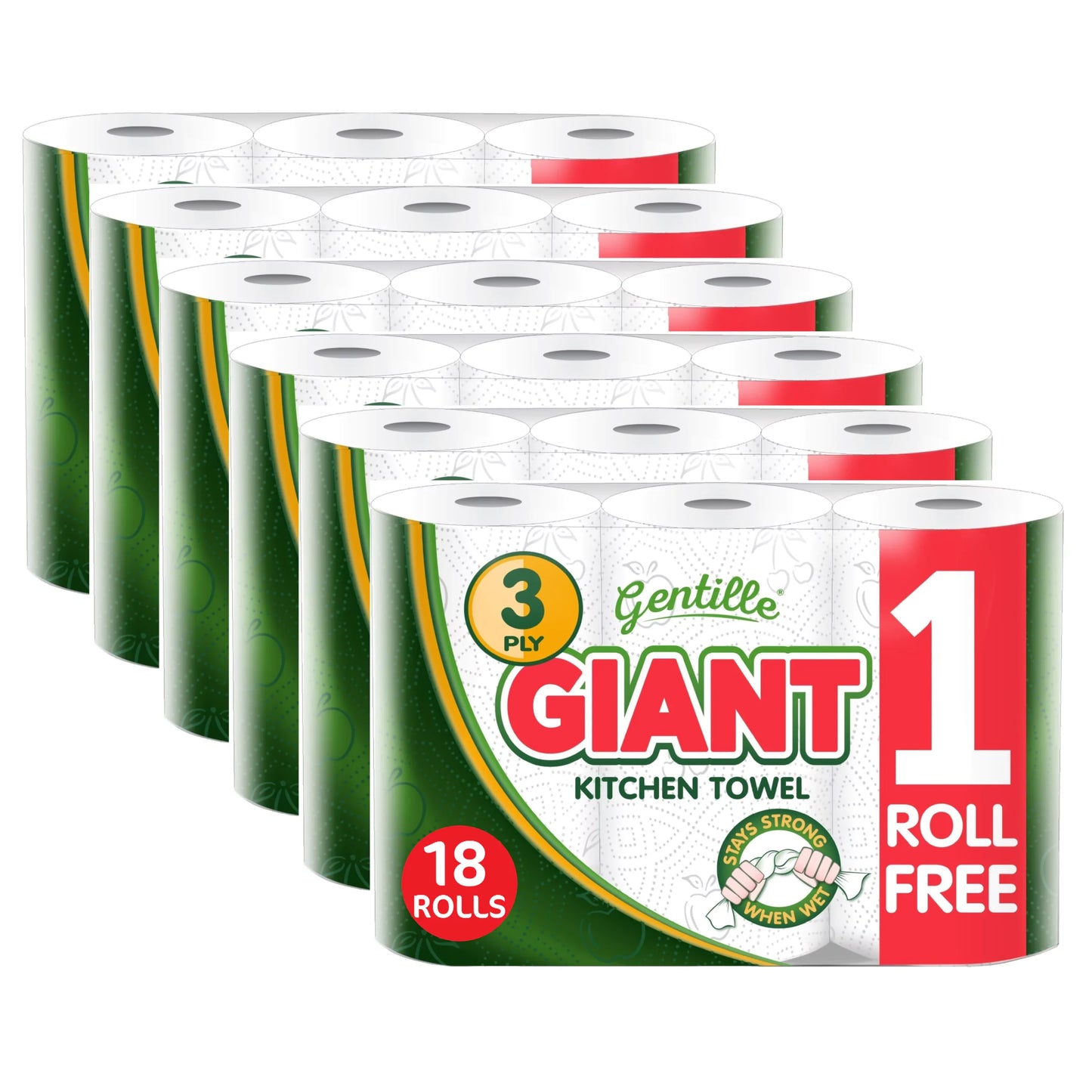 KT Gentille Giant 3 Pack (6x3)