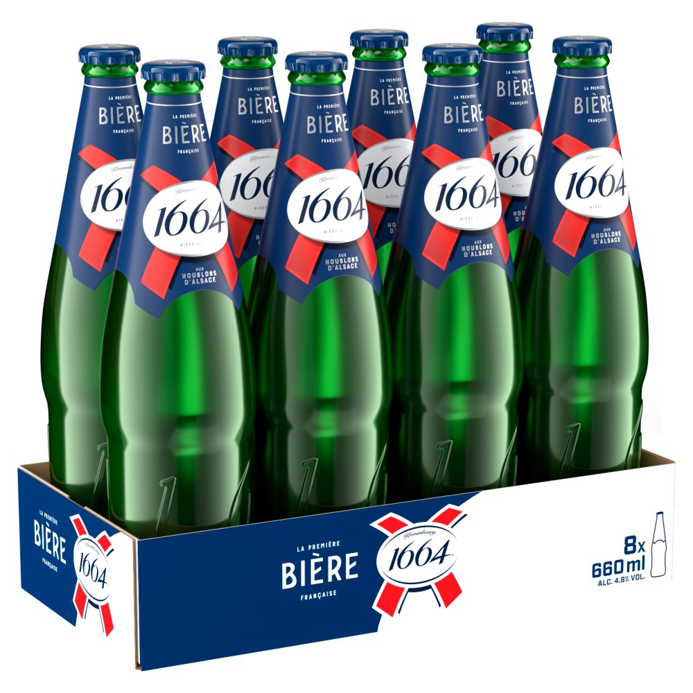 Kronenbourg 1664 Bière Blonde 660ml