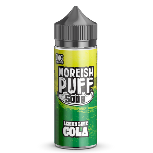 Soda Lemon/Lime Cola E-Liquid by Moreish Puff 100ml Shortfill