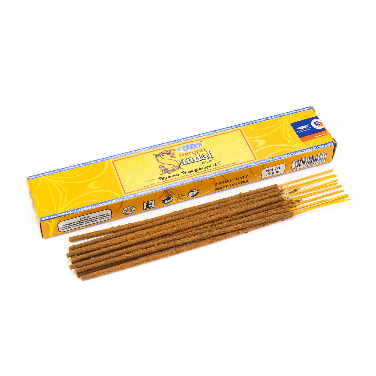 Natural Sandal Incense Sticks by Satya