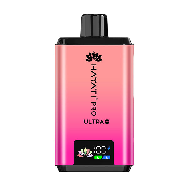 Hayati Pro Ultra + 25K Prefilled Pod Kit - Straw Cranberry Cherry + Cherry Ice