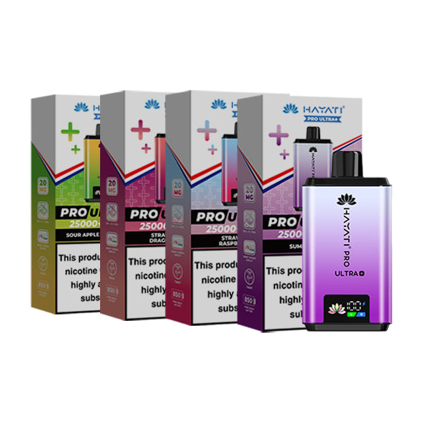 Hayati Pro Ultra + 25K Prefilled Pod Kit
