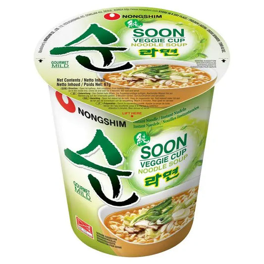 Nong Shim Soon Veggie Cup 67g