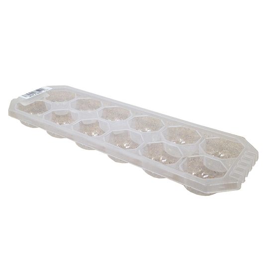 Octagonal Ice Cube Tray Clear