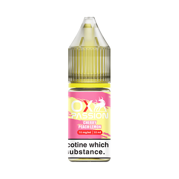 OX Passion Cherry Peach Lemon Nic Salt