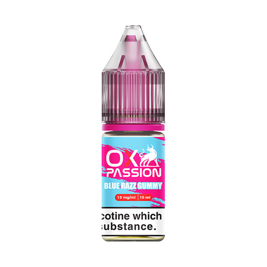 OX Passion Blue Razz Gummy Nic Salt