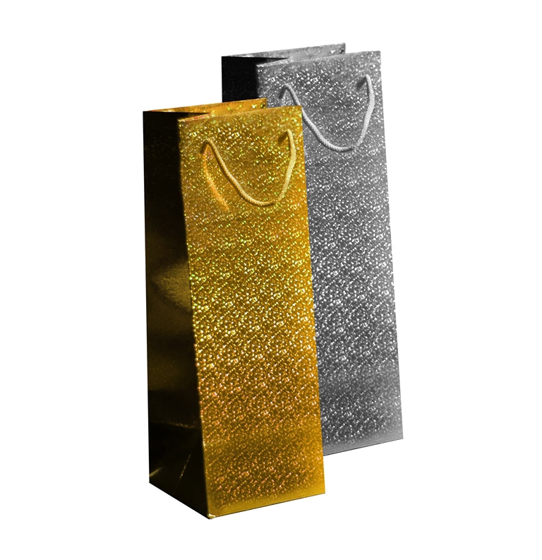 Martello Gold & Silver Gift Bottle Bags