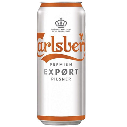 Carlsberg Export Lager Beer Cans 500ml