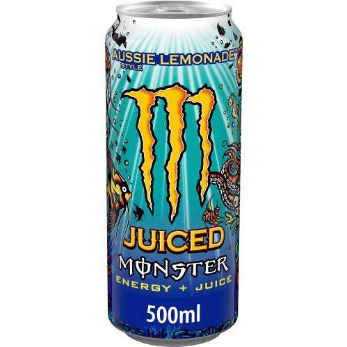 Monster Energy Aussie Lemonade 500ml Can