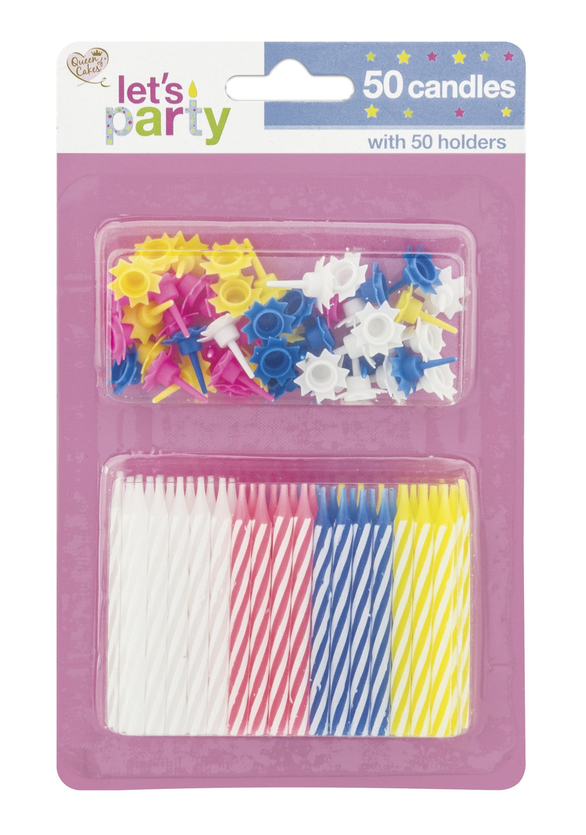 Queen of Cakes Birthday Candle Set