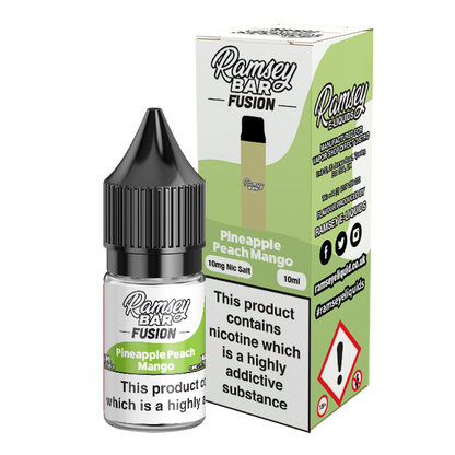 Ramsey Bar Fusion Nic Salt (12 PACK)
