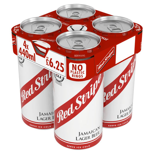Red Stripe Lager 24×440ml Cans
