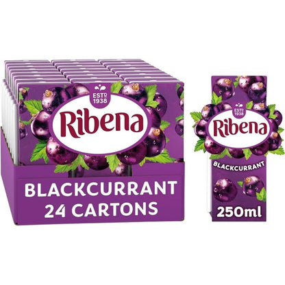 Ribena Blackcurrant Juice Drink Carton 250ml