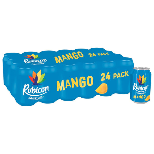 Rubicon Sparkling Mango Juice Soft Drink 330ml