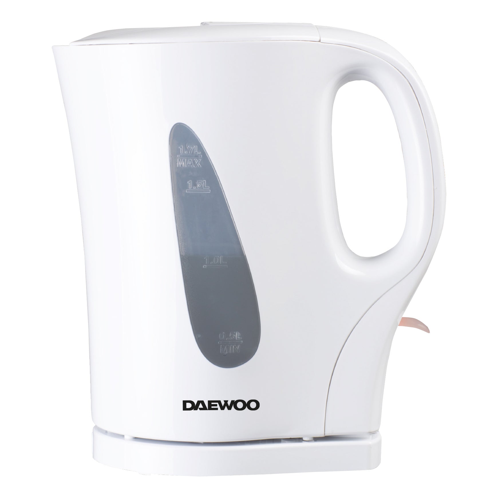 1.7L White Plastic Kettle