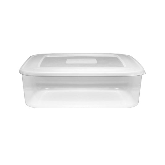 7L Square Food Container Clear Base & Lid