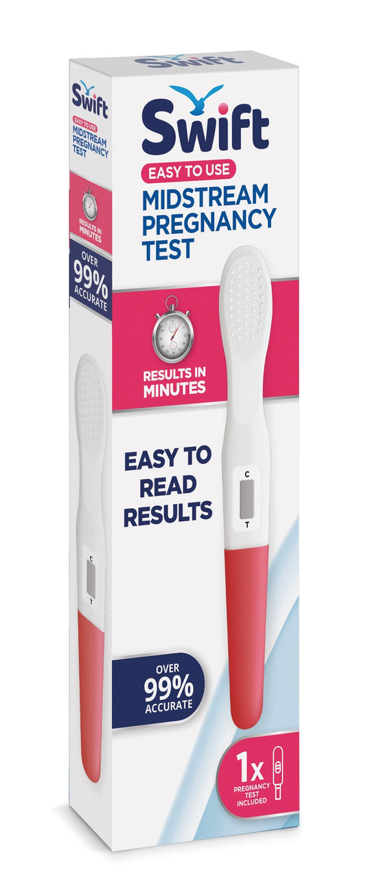 Swift Midstream Pregnancy Test 1pk (25mlU/ml)