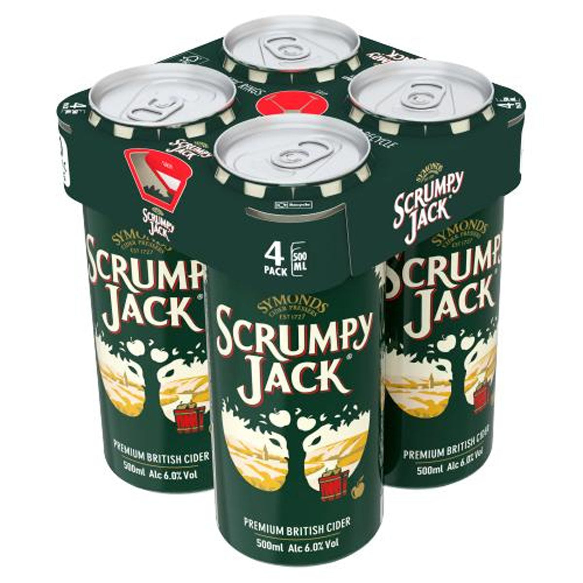 Scrumpy Jack Cider 4 x 6 x 500ml