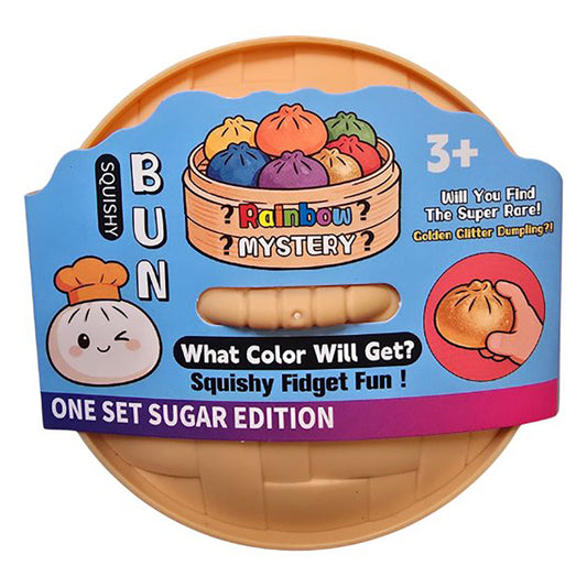 Squishy Bun Rainbow Mystery Dumpling Toy