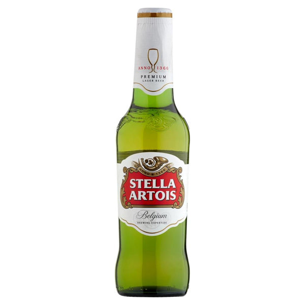 Stella Artois Premium Lager Beer Bottles 284ml
