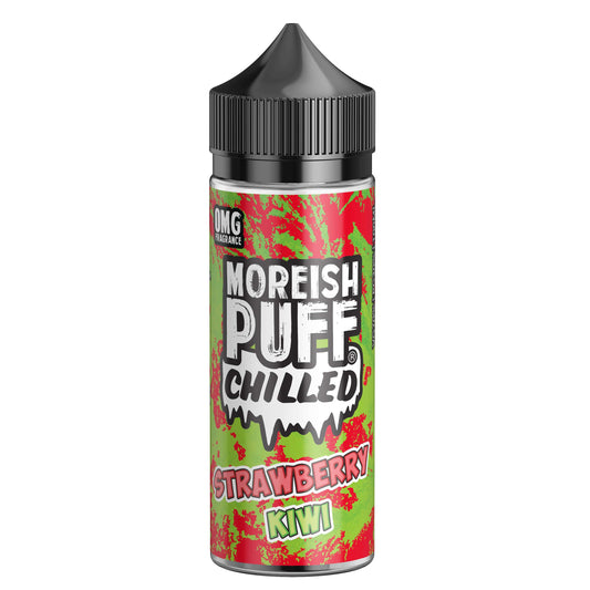 Moreish Puff Chilled Strawberry and Kiwi 0mg 100ml Shortfill E-Liquid