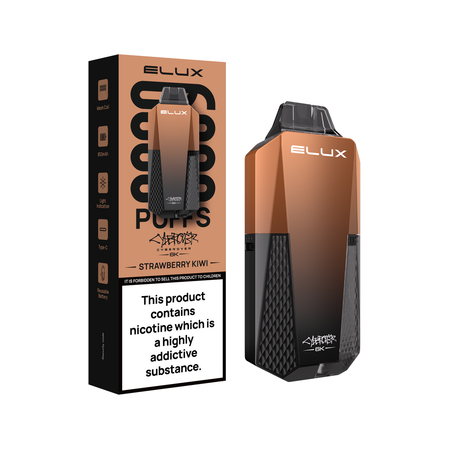 Elux Cyberover 6K Prefilled Vape