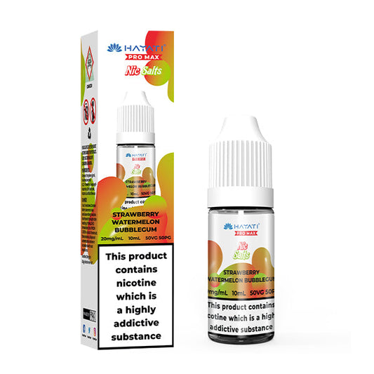 Strawberry Watermelon Bubblegum Nic Salt by Hayati - Nic Salts UK