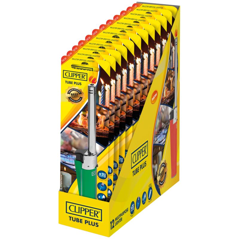 Clipper Tube Plus Assorted Colours 12 Pack – VSD Discount Store