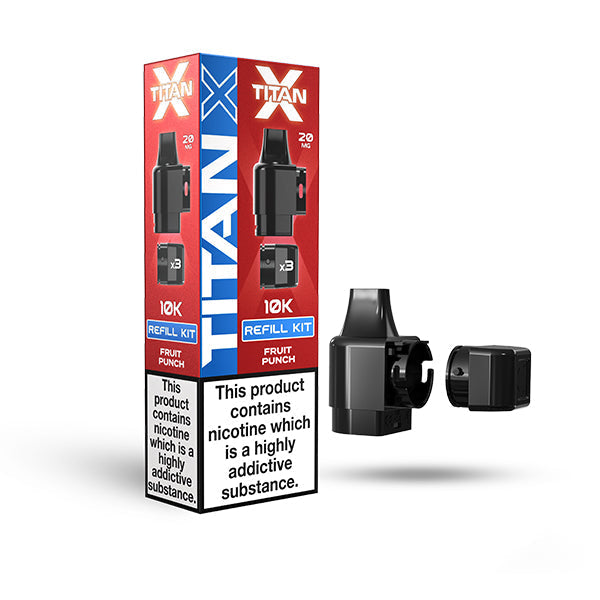 Titan X Prefilled Pod Vape Kit FruitPunch